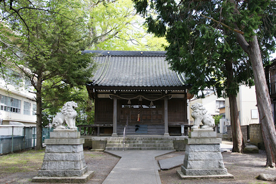 十一屋町八幡神社拝殿