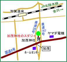 加茂神社マップ