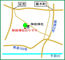 神田神社マップ