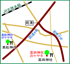高田神社マップ