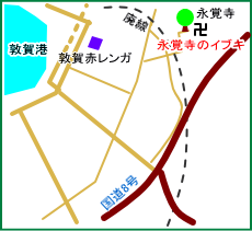 永覚寺マップ