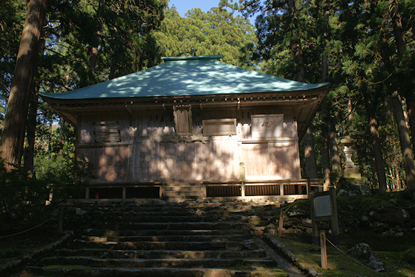 平泉寺白山神社拝殿