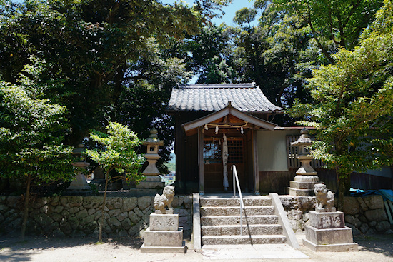 公文名日吉神社本殿