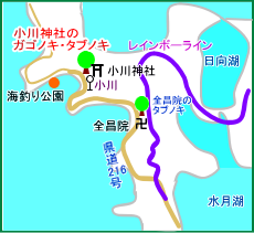 小川神社マップ