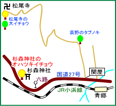 杉森神社マップ