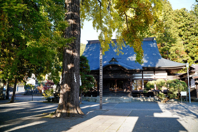 仏法寺のイチョウ