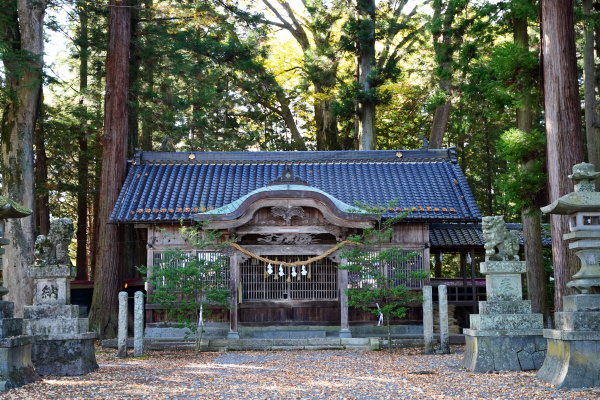 波多神社拝殿