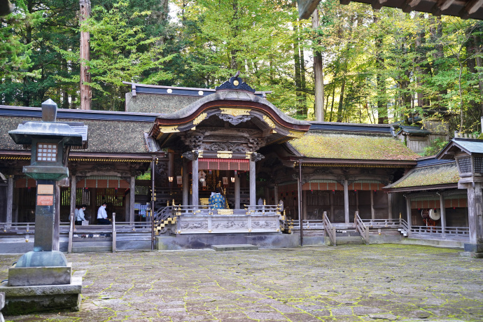 上社本宮弊拝殿