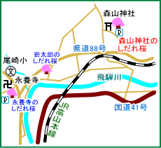 森山神社マップ