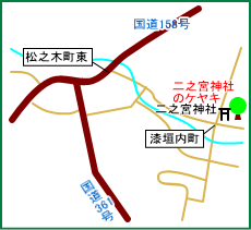 二之宮神社マップ