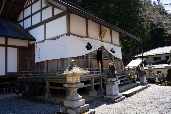 坂下神明神社拝殿