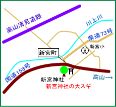 新宮神社マップ