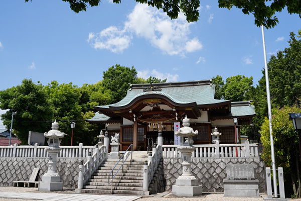 伊勝八幡宮拝殿