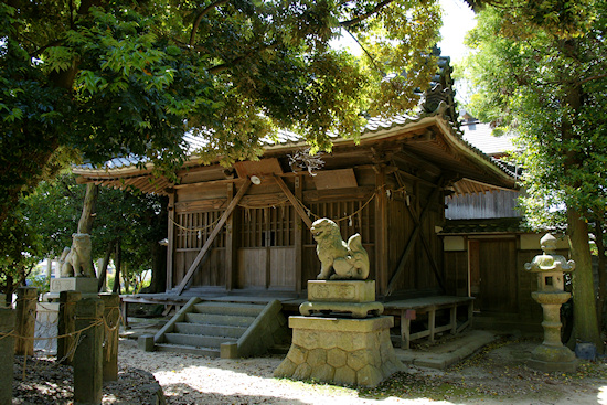 上永良神明社社殿