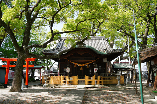 田光八幡社拝殿