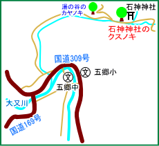 石神神社マップ