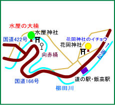 水屋神社マップ