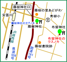 布留神社マップ
