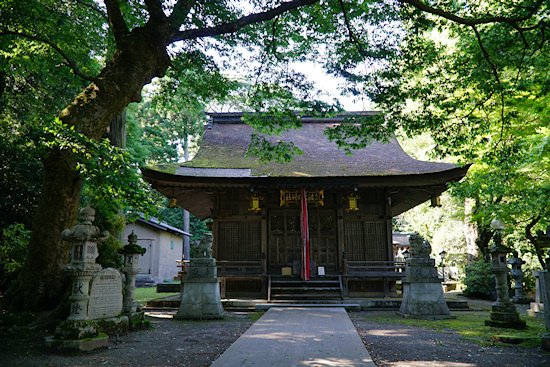 波久奴神社拝殿