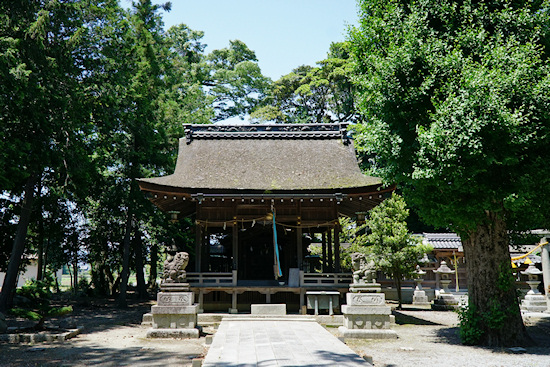 上坂神社拝殿