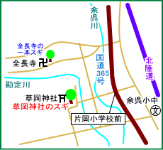 草岡神社マップ