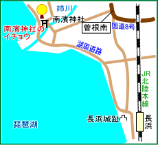 南濱神社マップ