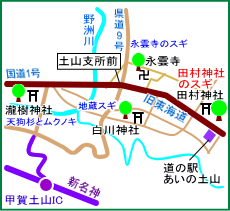 田村神社マップ