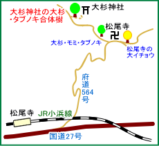 大杉神社マップ