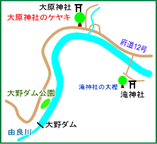 大原神社マップ