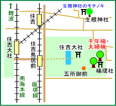 住吉大社マップ