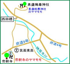 帝釈寺マップ