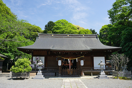 積川神社拝殿