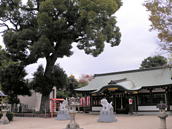 矢作神社拝殿