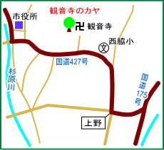 観音寺マップ