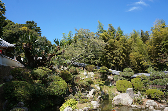 妙勝寺の庭園