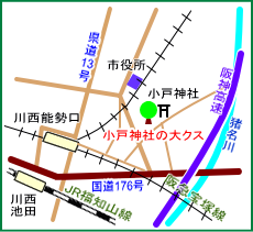 小戸神社マップ