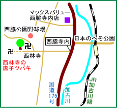 西林寺マップ