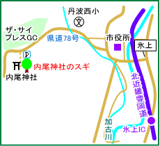 内尾神社マップ