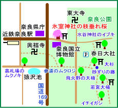 氷室神社マップ