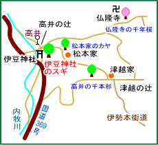 伊豆神社マップ