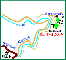 烏川神社マップ