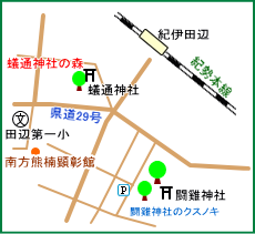 蟻通神社マップ