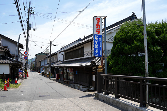 久世の旧街道町並み