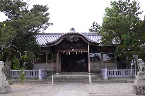 別宮八幡神社拝殿