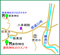 速雨神社マップ