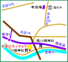 小塚八幡神社マップ