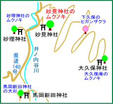 妙見神社マップ
