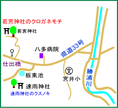 若宮神社マップ