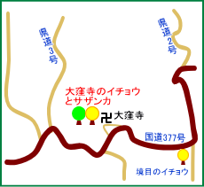 大窪寺マップ