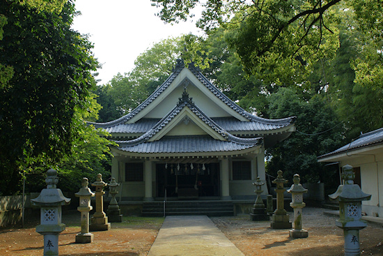 周敷神社拝殿
